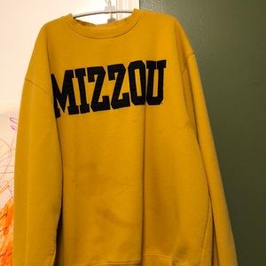 Mustard Mizzou Sweatshirt